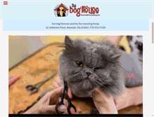 Tablet Screenshot of doghousekennel.com